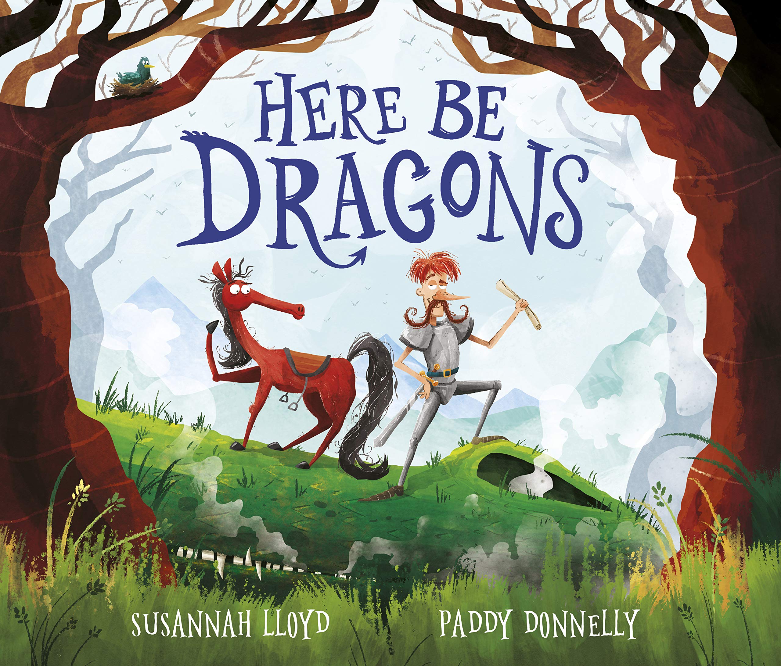 Here Be Dragons book cover by Susannah Lloyd (Author), Paddy Donnelly (Illustrator)
